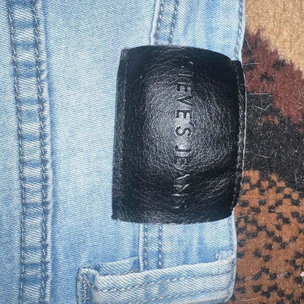 Women's Light Blue Skinny Jeans - Picture 3 of 7